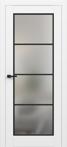 білий гладкий_чорна рамка